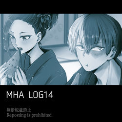 This is a pixiv picture whose title is ログ14.