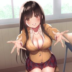 This is a pixiv picture whose title is あなたのクラスのママ係さん。.