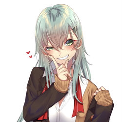 This is a pixiv picture whose title is からかうのが好きそうな鈴谷.