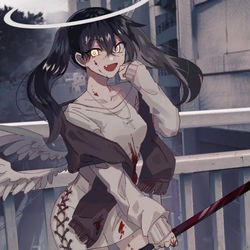 This is a pixiv picture whose title is おしごと.