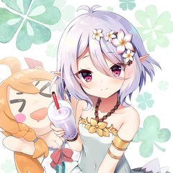 This is a pixiv picture whose title is 水着コッコロ.