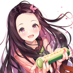 This is a pixiv picture whose title is 禰豆子.