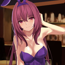 This is a pixiv picture whose title is バニースカサハ.