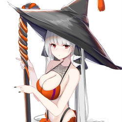 This is a pixiv picture whose title is ハロウィンフォーミダブル来てほしい.