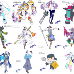 This is a pixiv picture whose title is #コンパス妄想コスラクガキ.