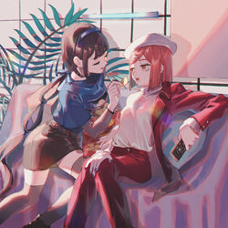 This is a pixiv picture whose title is 🥀.