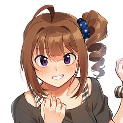 This is a pixiv picture whose title is あんたは私のこと好きやろ？.