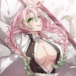 This is a pixiv picture whose title is 蜜璃ちゃん.