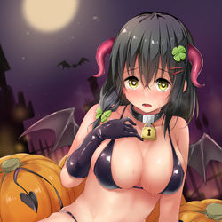 This is a pixiv picture whose title is ハロウィンこのはちゃん.