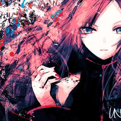 This is a pixiv picture whose title is eyes.
