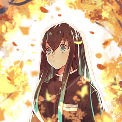 This is a pixiv picture whose title is 時透無一郎.