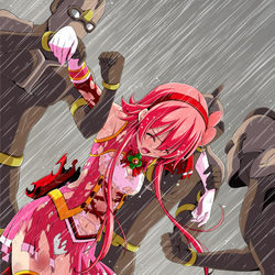 This is a pixiv picture whose title is クローバーローゼ四面楚歌！！その４.