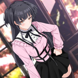 This is a pixiv picture whose title is ふゆ！.