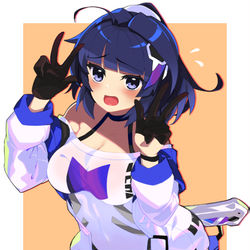 This is a pixiv picture whose title is □□■□.
