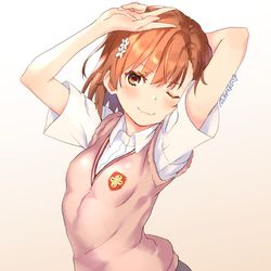 This is a pixiv picture whose title is 夏服.