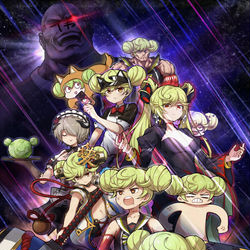 This is a pixiv picture whose title is 《偷电者联盟》.