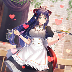 This is a pixiv picture whose title is ナンバーワンウェイトレス クレプス.