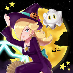 This is a pixiv picture whose title is Witch Rosalina.