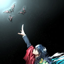 This is a pixiv picture whose title is もう届かない.