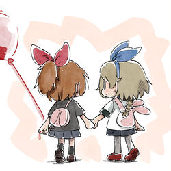 This is a pixiv picture whose title is ハルとユイ.