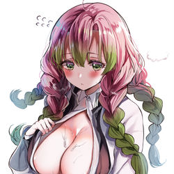 This is a pixiv picture whose title is 蜜璃ちゃん。。😊💕.