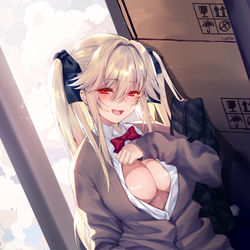 This is a pixiv picture whose title is ここなら…バレないっしょ♪.