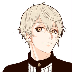 This is a pixiv picture whose title is 髭切さんと散髪.