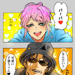 This is a pixiv picture whose title is 【ヒプ】どついたれ落書き詰め.
