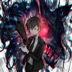 This is a pixiv picture whose title is PSYCHO-PASS.