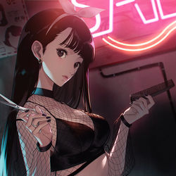 This is a pixiv picture whose title is ♠️💈.