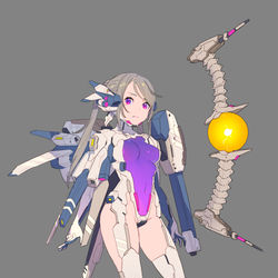 This is a pixiv picture whose title is R-type擬人化落書き.