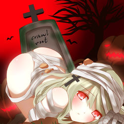 This is a pixiv picture whose title is 這い出る。.