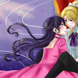This is a pixiv picture whose title is のぞえり.