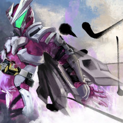 This is a pixiv picture whose title is 迅.
