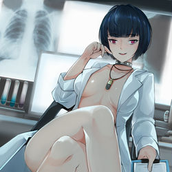 This is a pixiv picture whose title is P5のドクター.