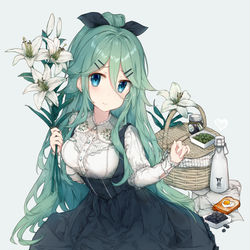 This is a pixiv picture whose title is 🌷.