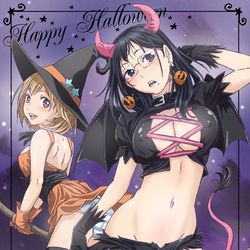This is a pixiv picture whose title is ハッピーハロウィン！！.