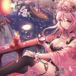 This is a pixiv picture whose title is 放置少女.
