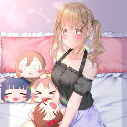 This is a pixiv picture whose title is 市ヶ谷有咲生誕祭2019.