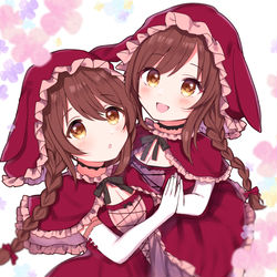 This is a pixiv picture whose title is 赤ずきんちゃん❀.