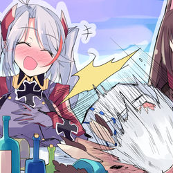 This is a pixiv picture whose title is アズレンアニメ最終回ED予想.