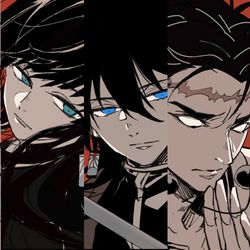 This is a pixiv picture whose title is 鬼滅LOG02.