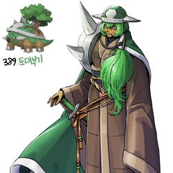 This is a pixiv picture whose title is 389.ドダイトス.