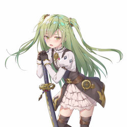 This is a pixiv picture whose title is [仕事絵]千年戦争アイギス.