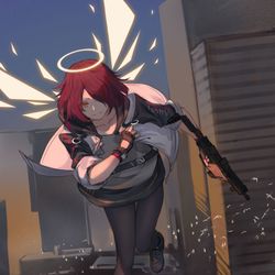 This is a pixiv picture whose title is 能天使.