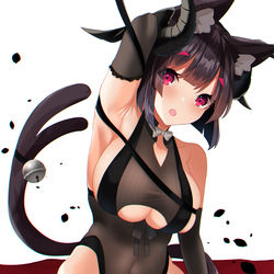 This is a pixiv picture whose title is ヤマシロ・サキュバスナイトメア.