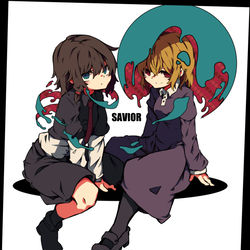 This is a pixiv picture whose title is 救世主.