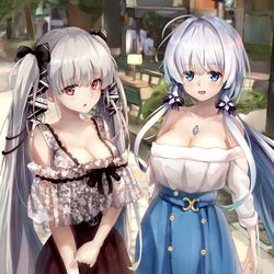 This is a pixiv picture whose title is イラストリアス級の秋.