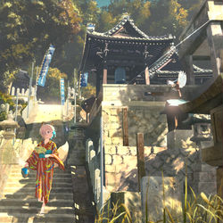 This is a pixiv picture whose title is 灼け落ちない翼.