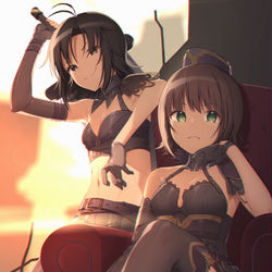This is a pixiv picture whose title is アウトサイダー.